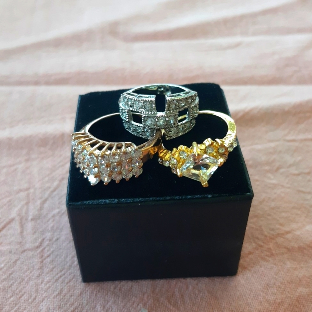Vintage Rings Lot of 3